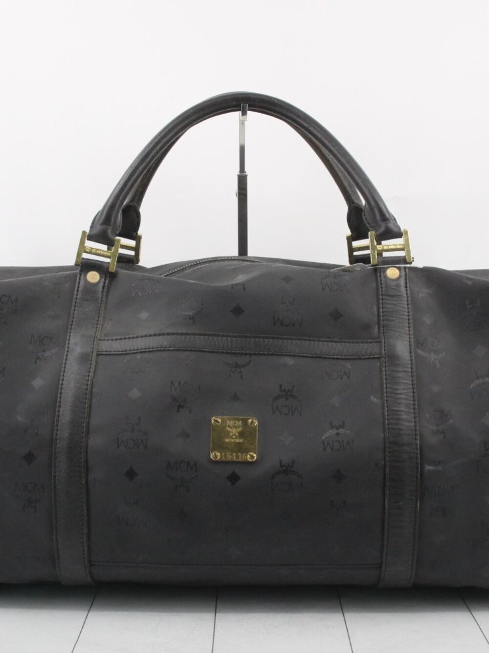 MCM Black Duffle
